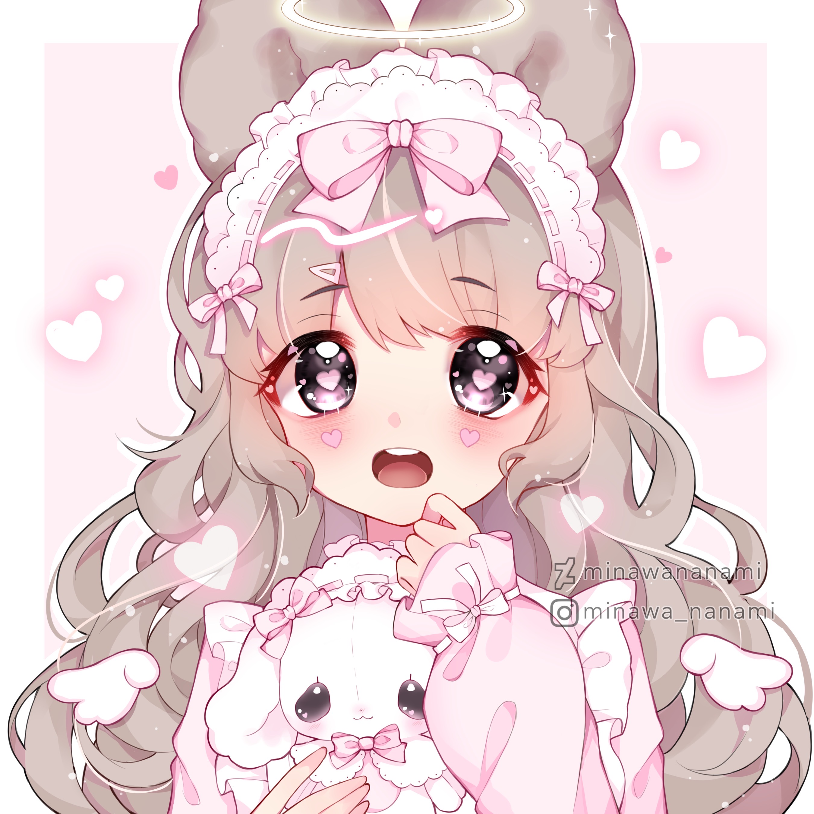 Cute Anime Bunny Girl