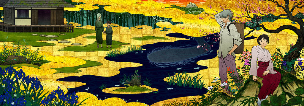 The picture scroll of Mushishi by oro-p
