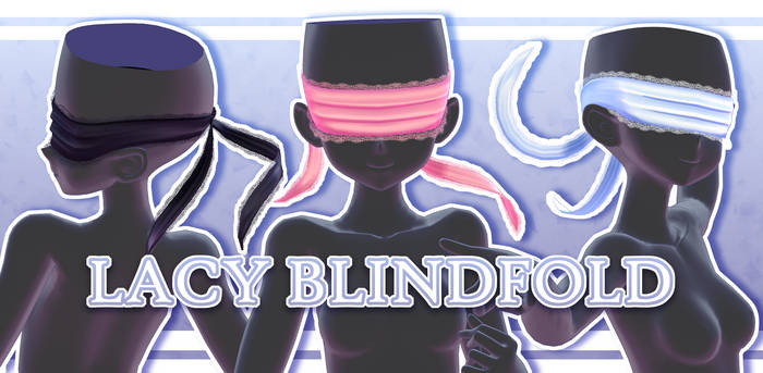 [MMD] Lacy Blindfold + Download