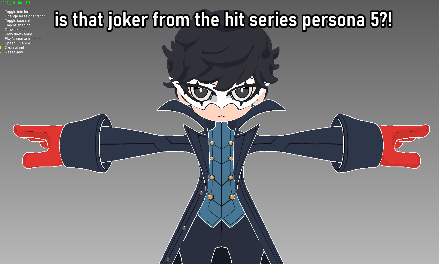 Archivo 3D Joker - Persona 5 Tactica 🃏・Diseño para descargar y imprimir en  3D・Cults