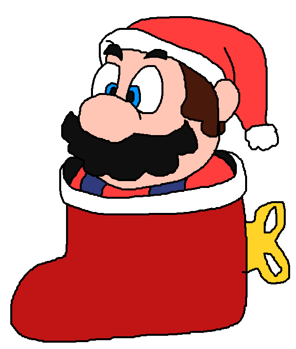 Mario in a Kuribo Stocking by PhantomBalloonBoy64 on DeviantArt