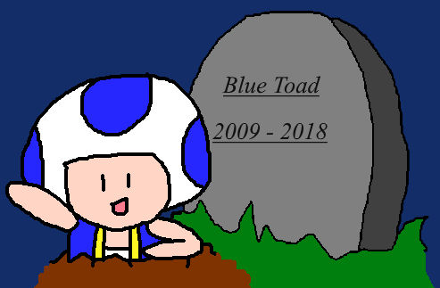 Blue Toad is in NSMBU Deluxe by PhantomBalloonBoy64 on DeviantArt
