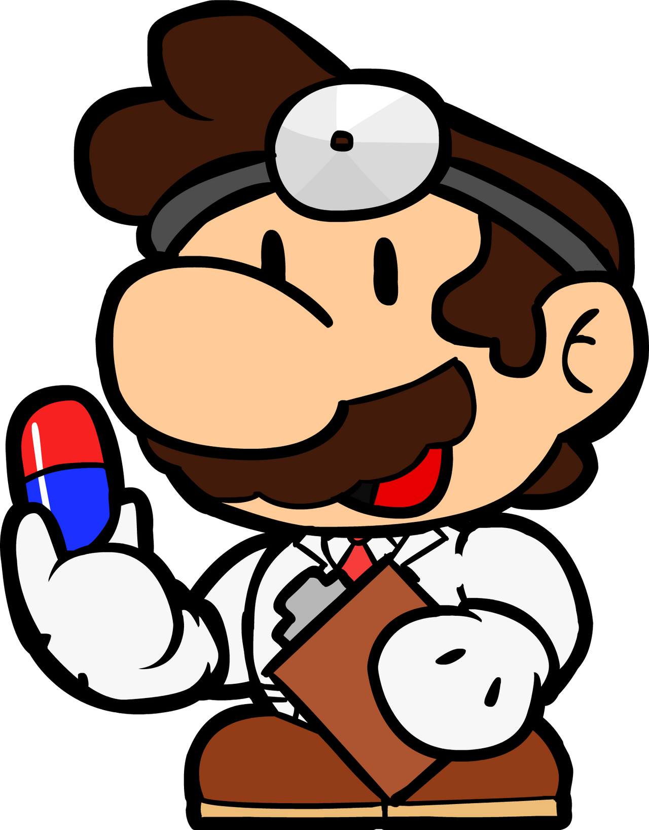 Dr. Paper Mario by PhantomBalloonBoy64 on DeviantArt