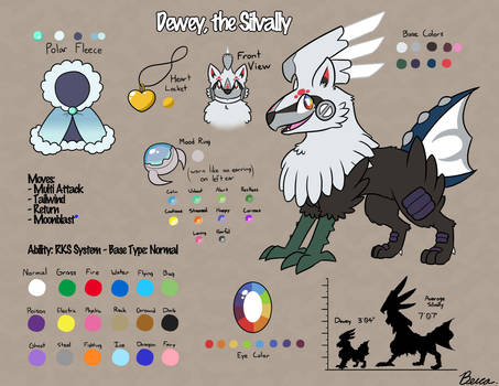 ToT - Dewey's Silvally Reference Sheet