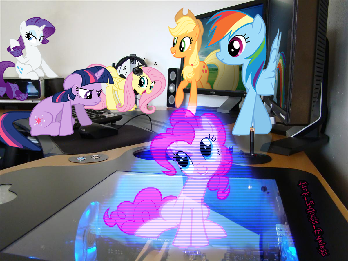 Mlp Using A Computer My Little Pony Pc Real by jack-Sykess on DeviantArt