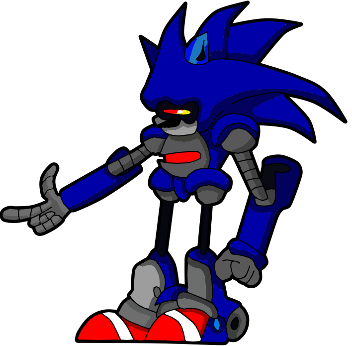 Mecha sonic mk2 by Jackavi64 on DeviantArt