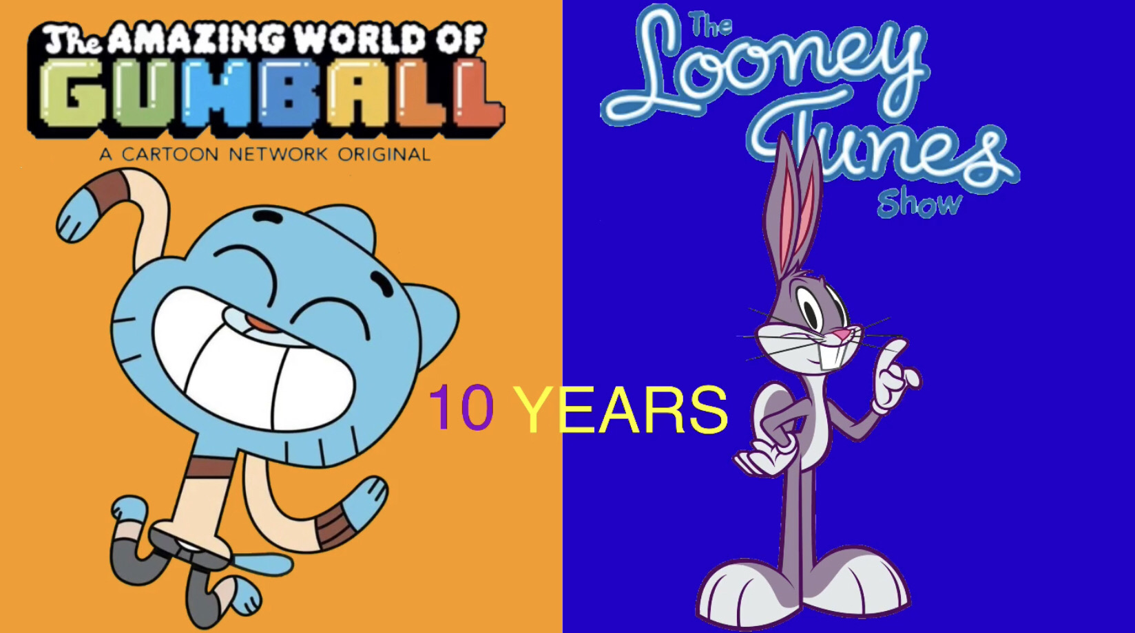 10 Years Of 2 Cartoon Network Shows by RegularShowFan2005 on DeviantArt