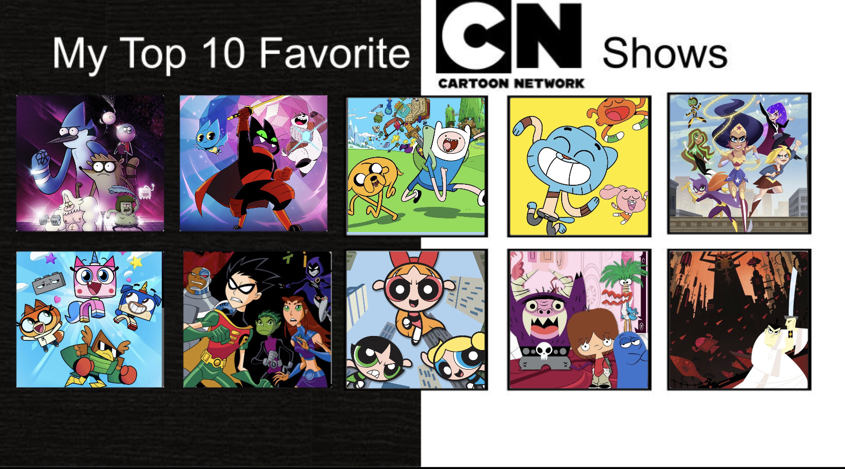 Cartoon Network shows forever: You can only watch 3? : r/FavoriteMedia
