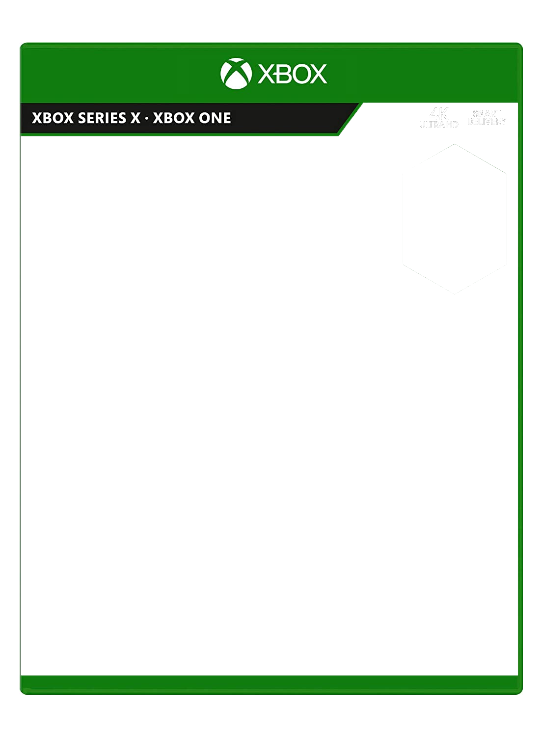 Xbox Series X and Xbox One Game Cover Template by RegularShowFan2005 on