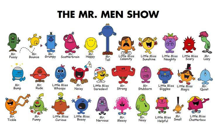 The mr men show by IgnishCarol on DeviantArt