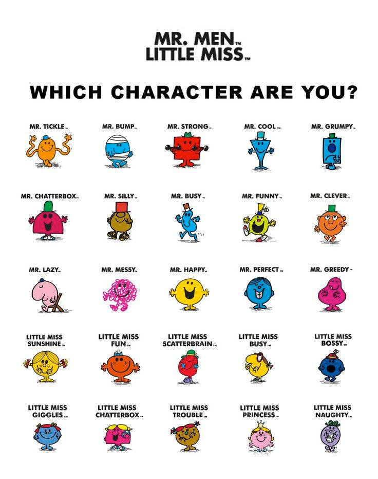 Mr Men by IgnishCarol on DeviantArt