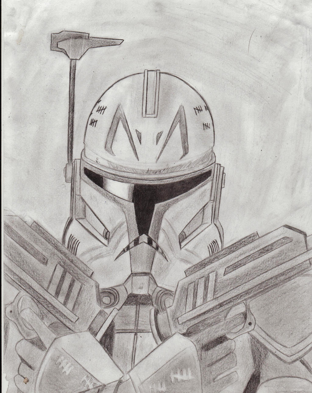 Commander Rex Drawing Captain Rex by MechSquadron on DeviantArt