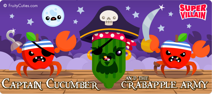 Captain Cucumber and the Crabby Crab Army