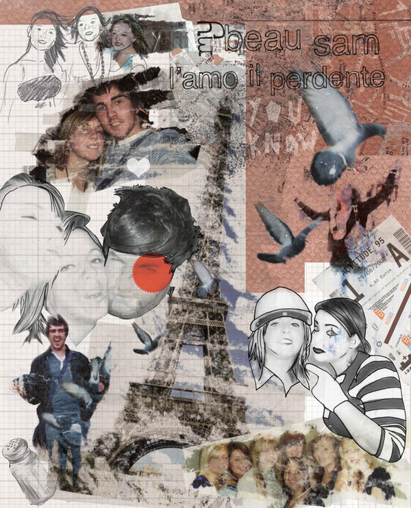 Coll Poster Drawing collage poster by caigriffith on DeviantArt