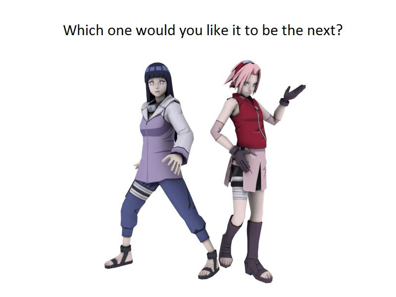 Hinata vs Sakura