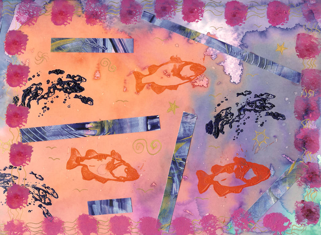Fish Collage by ForgottenMoonchild on DeviantArt