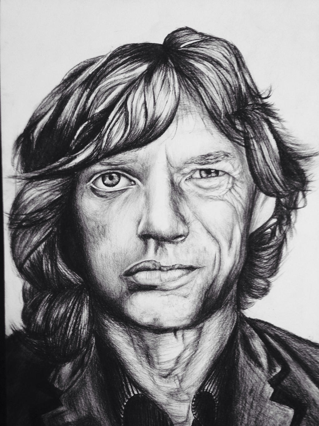 Mick Jagger then and now