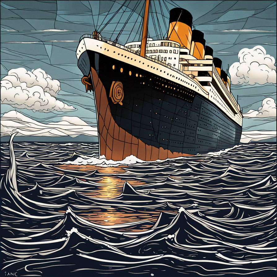 Titanic View Deviantart RMS Titanic by ChrissyChris999 on DeviantArt