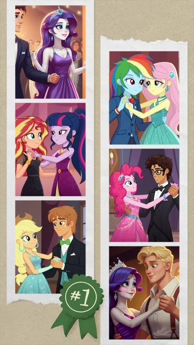Prom memories. Dancing and friends by Julzette on DeviantArt