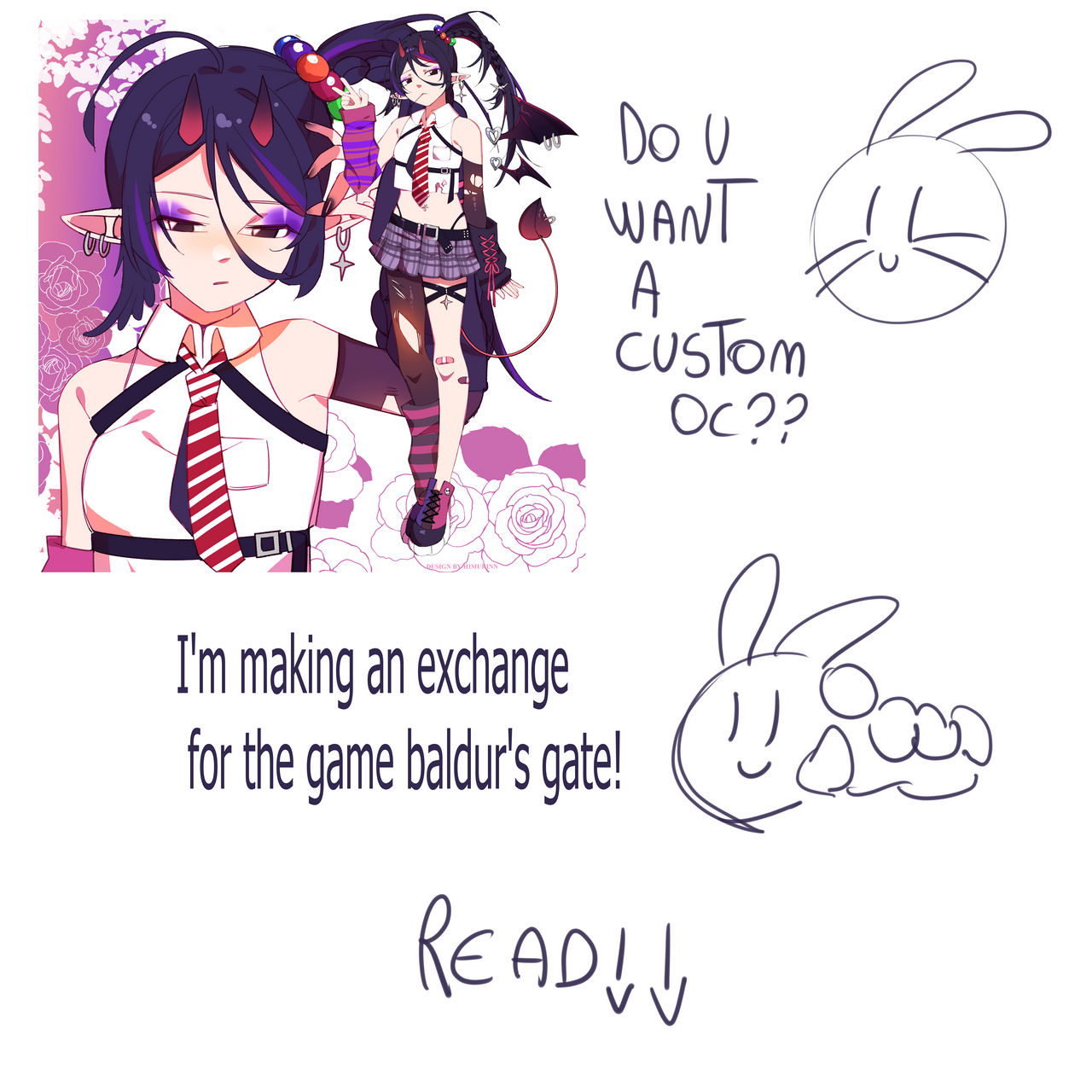 Trade Character Custom character trade(CLOSED) by Himurinn on DeviantArt