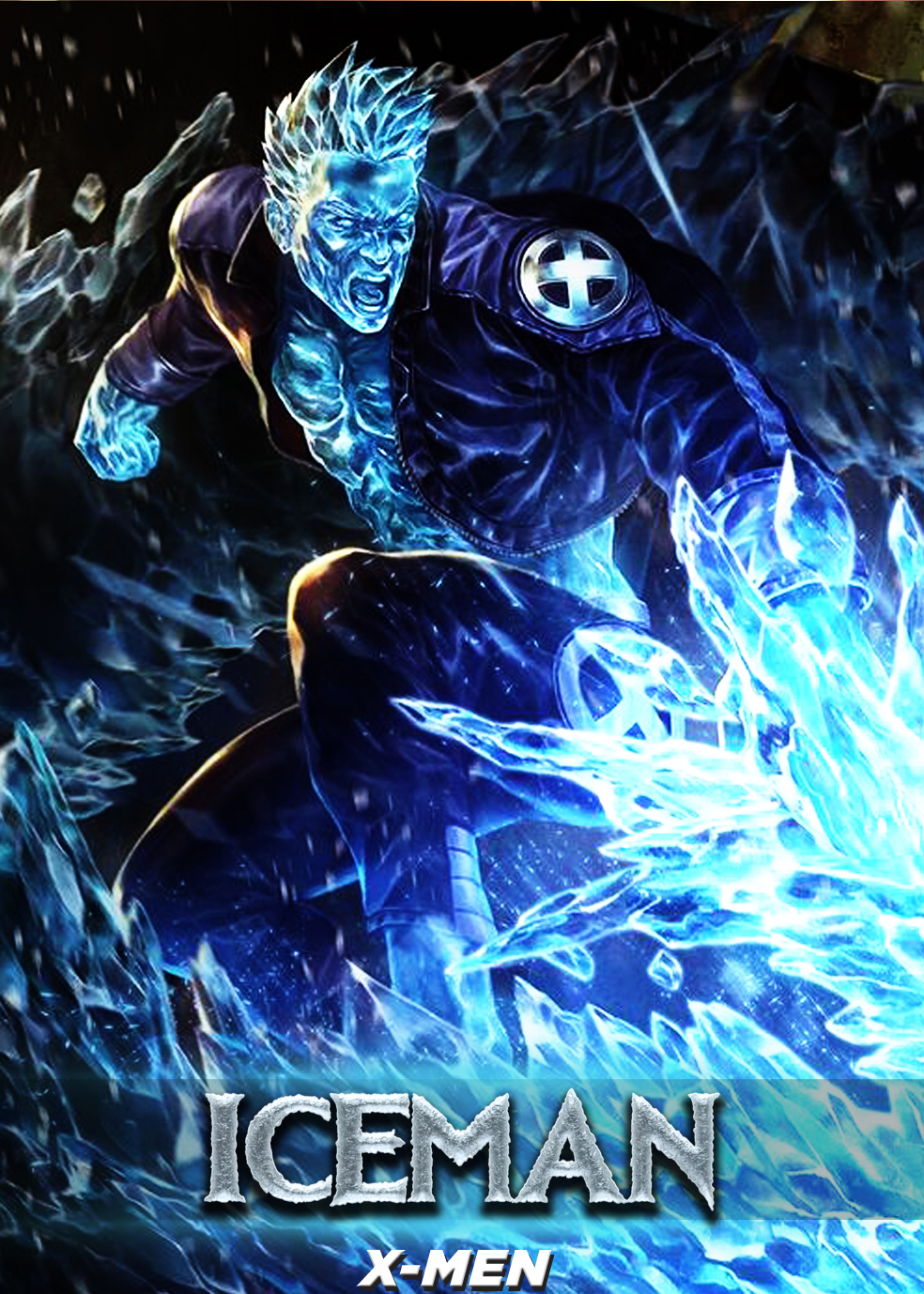 Iceman Character ICEMAN - Bobby Drake by Bossjohn19 on DeviantArt