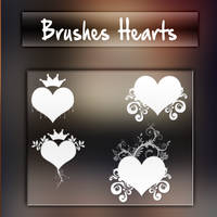 Brushes Hearts - Ami (MixColors)