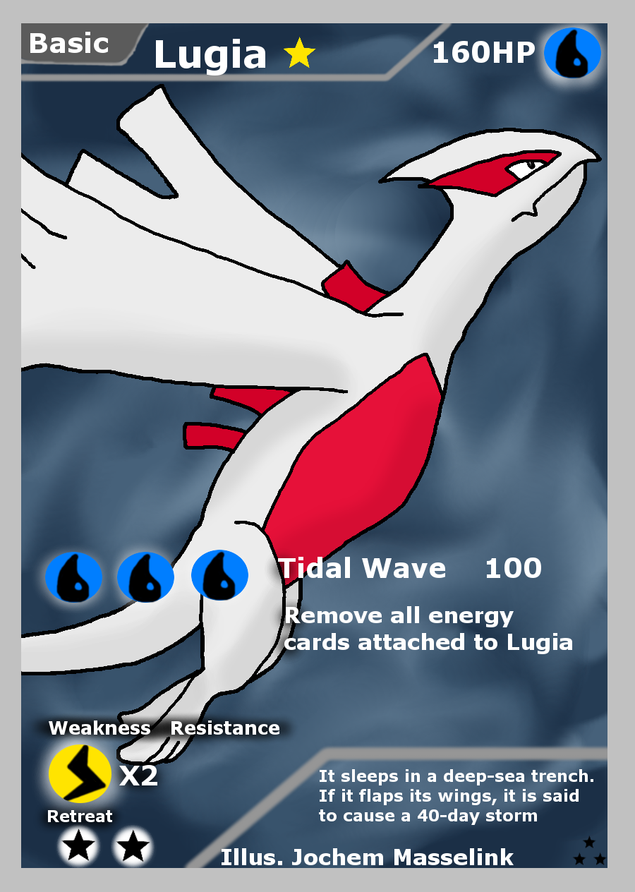 Pokemon - Shiny Lugia TCG Card by jochemmasselink on DeviantArt