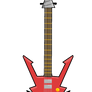 Gurren Lagann guitar concept art