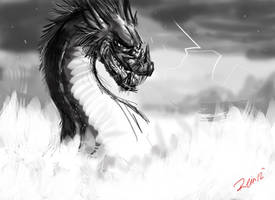 Dragon of Havoc Sketch 7