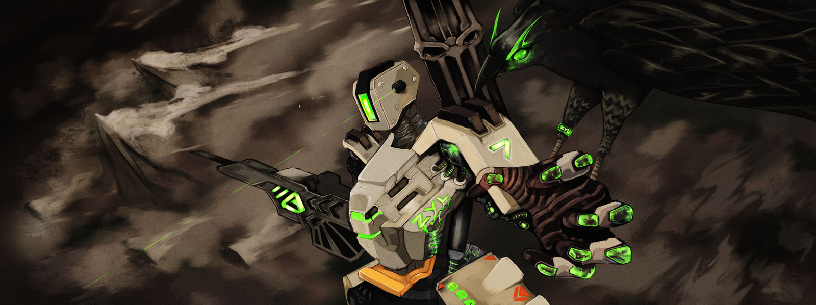Bastion fanart Overwatch