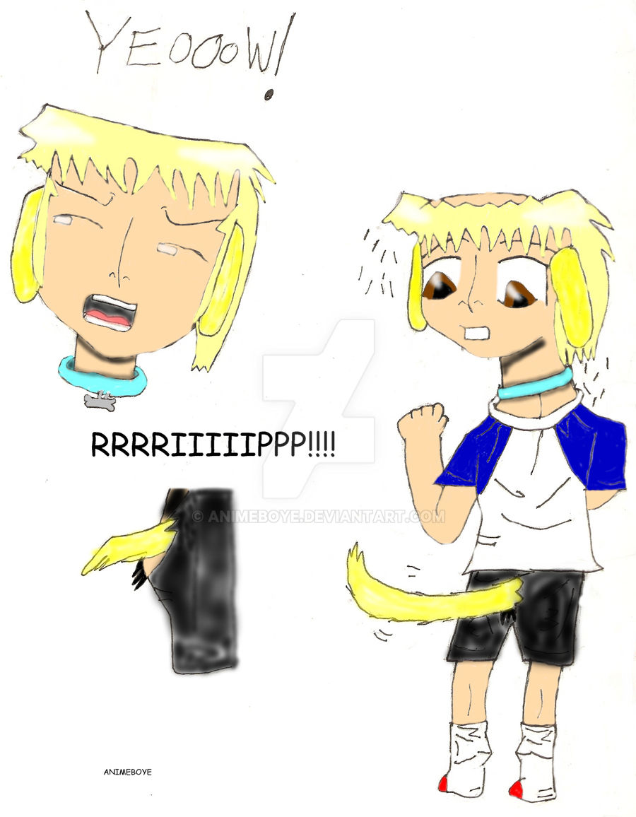 Sasuke into a Puppy 5