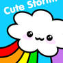 New card: Cute storm