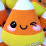 Winking candy corn