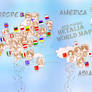 Hetalia World Map Desktop