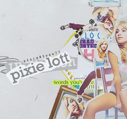 Pixie Lott Banner