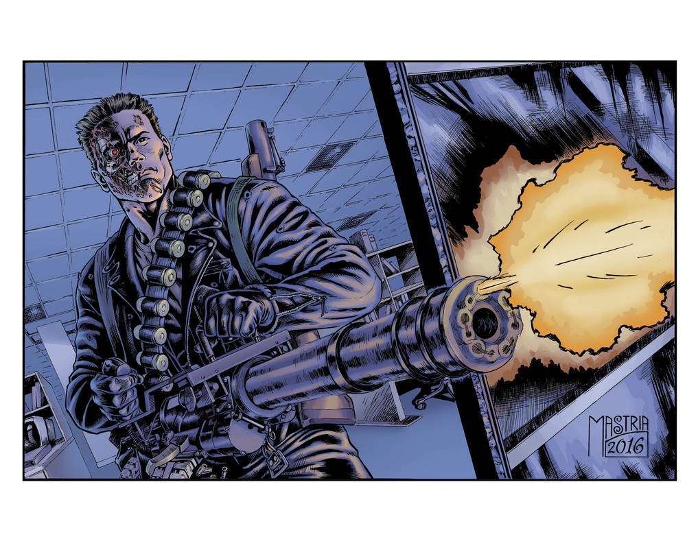 Terminator Color Terminator Finish color by AntonioMastria on DeviantArt