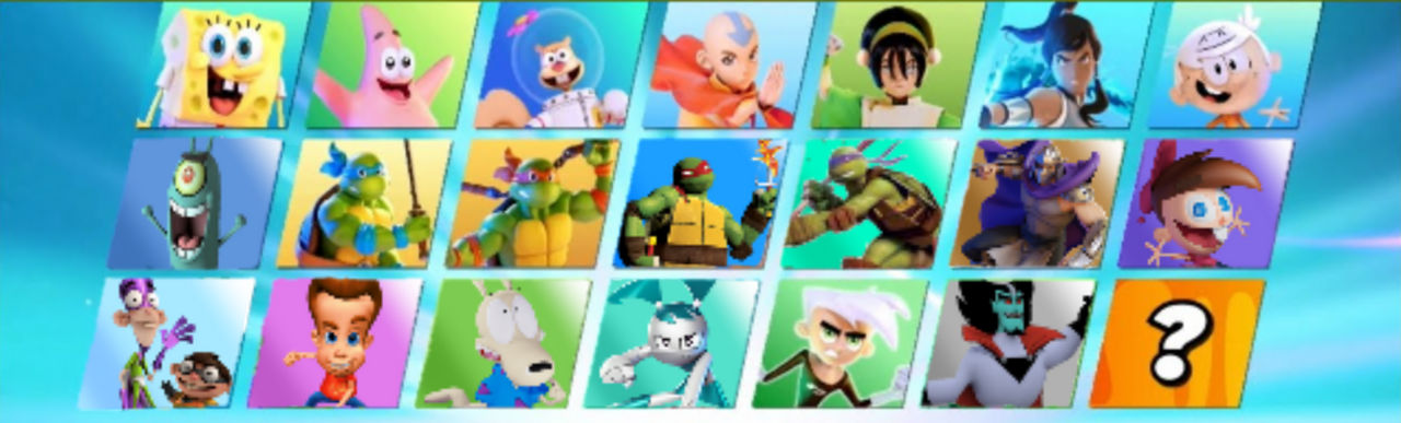 Nick all star brawl fan roster by spongebobxyz on DeviantArt