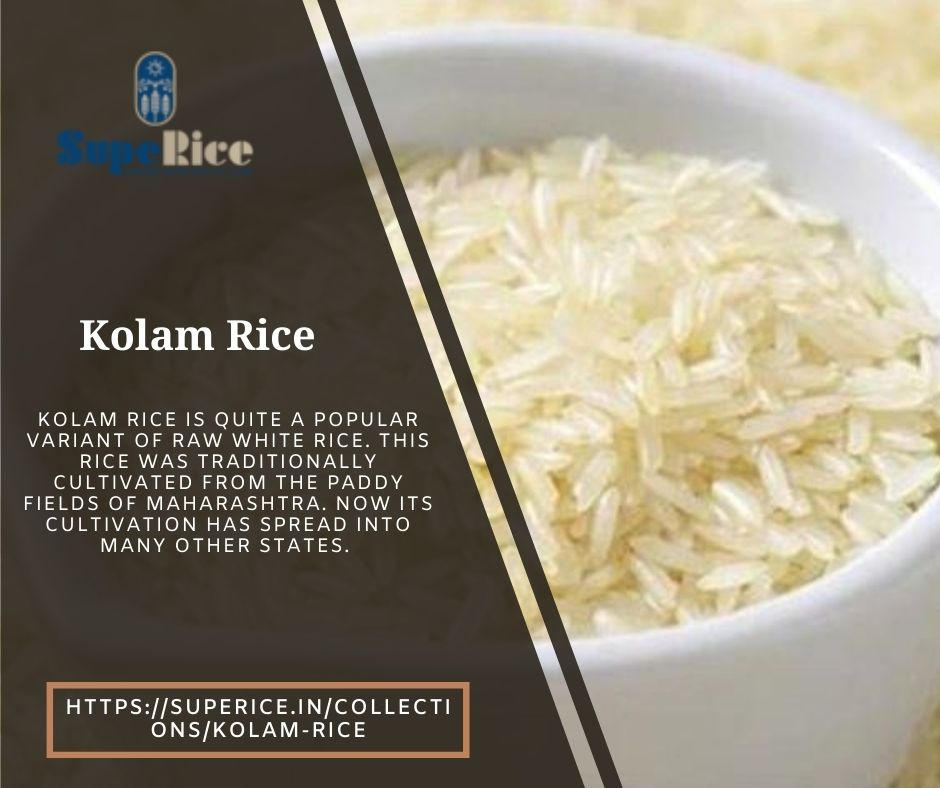 Healthy Indian Kolam Rice | SupeRice by healthysuperice on DeviantArt