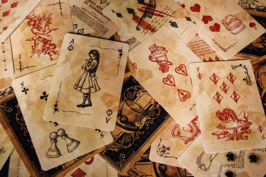 Alice in Wonderland Card Deck