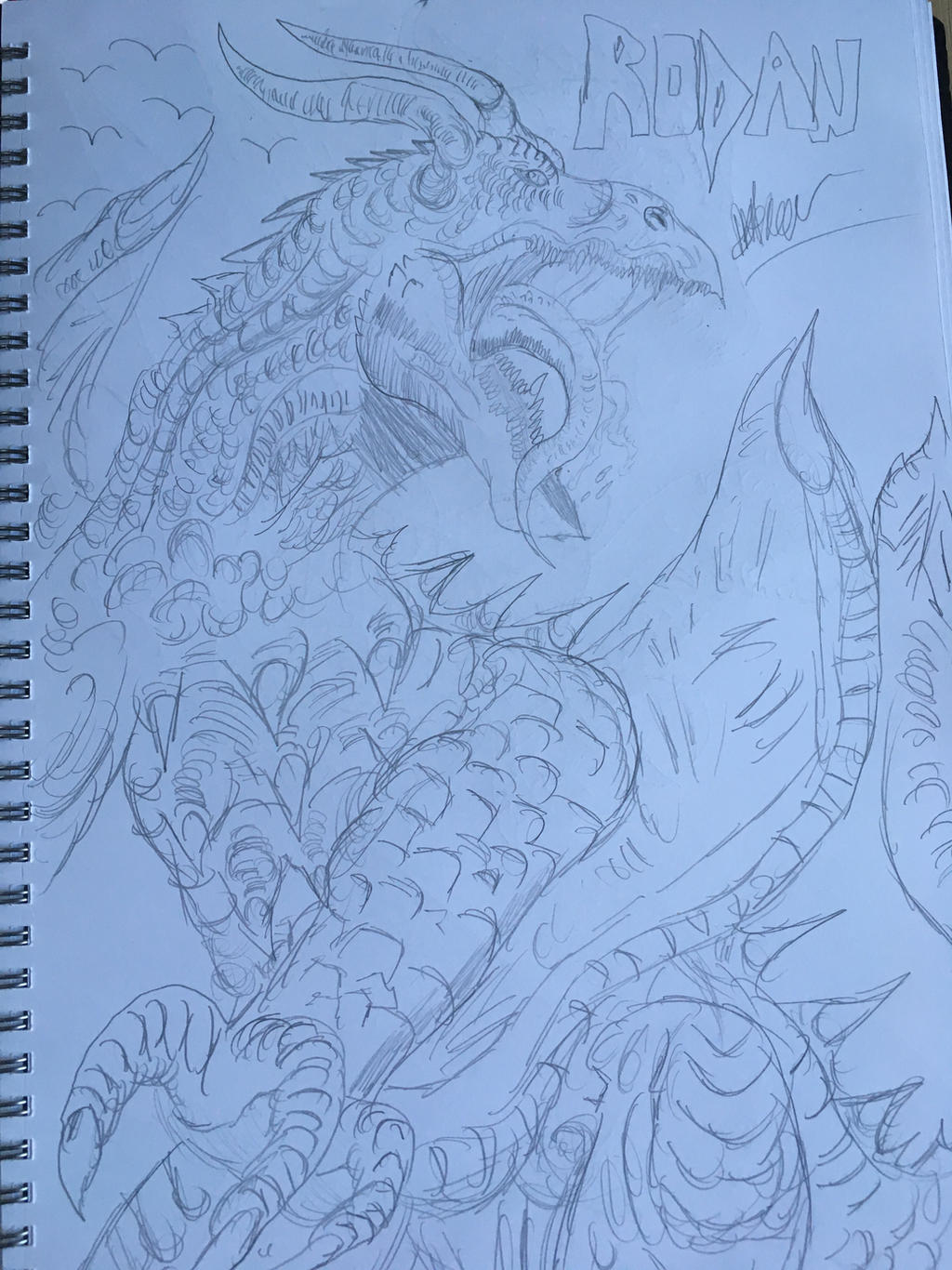 Rodan Red Sign Rodan redesign by Metalblack666 on DeviantArt