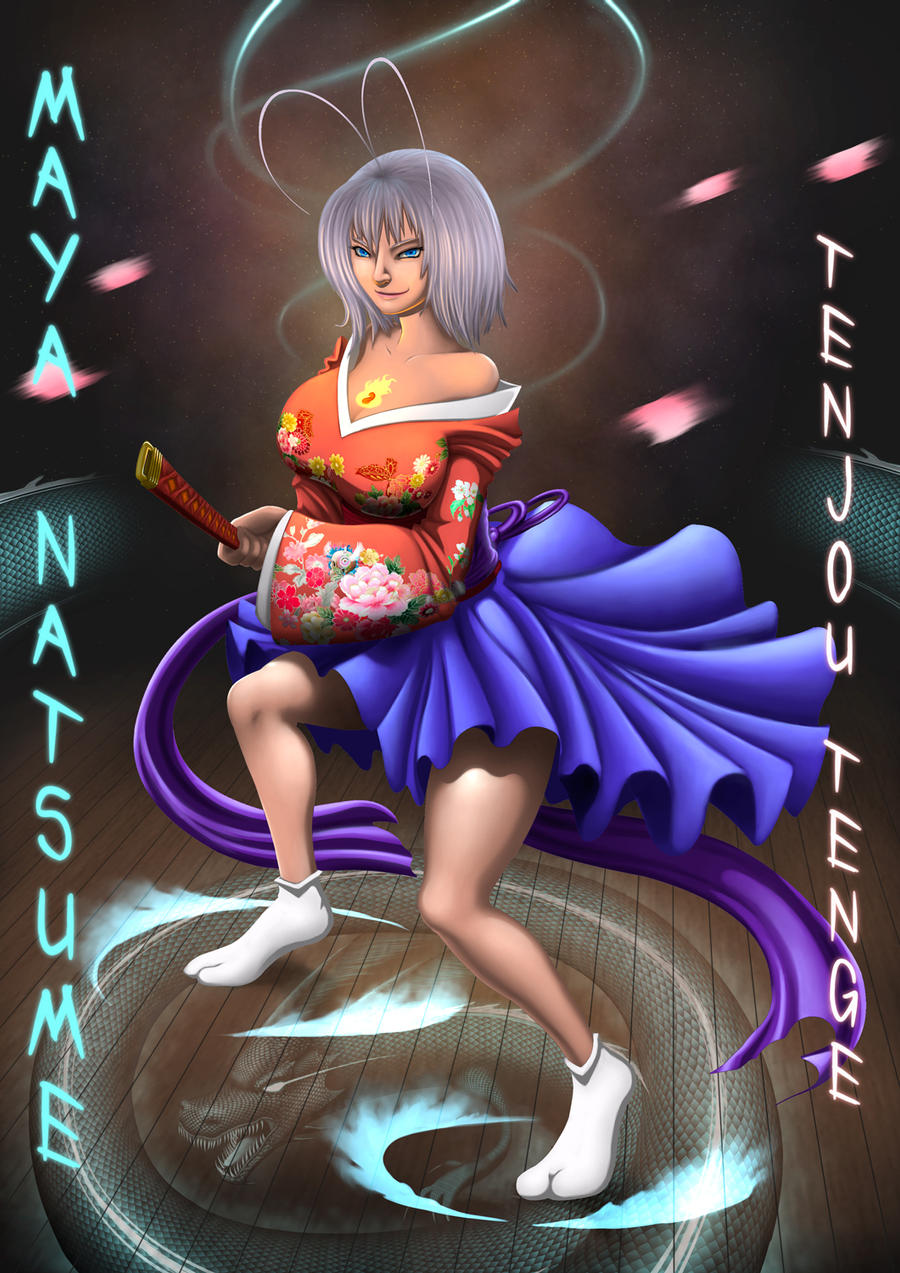 Natsume Maya from Tenjou Tenge  Tenjou tenge, Anime character