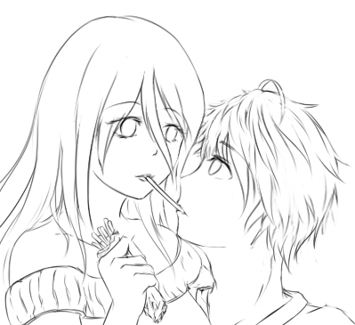 Yuena x Val - Pocky Challenge