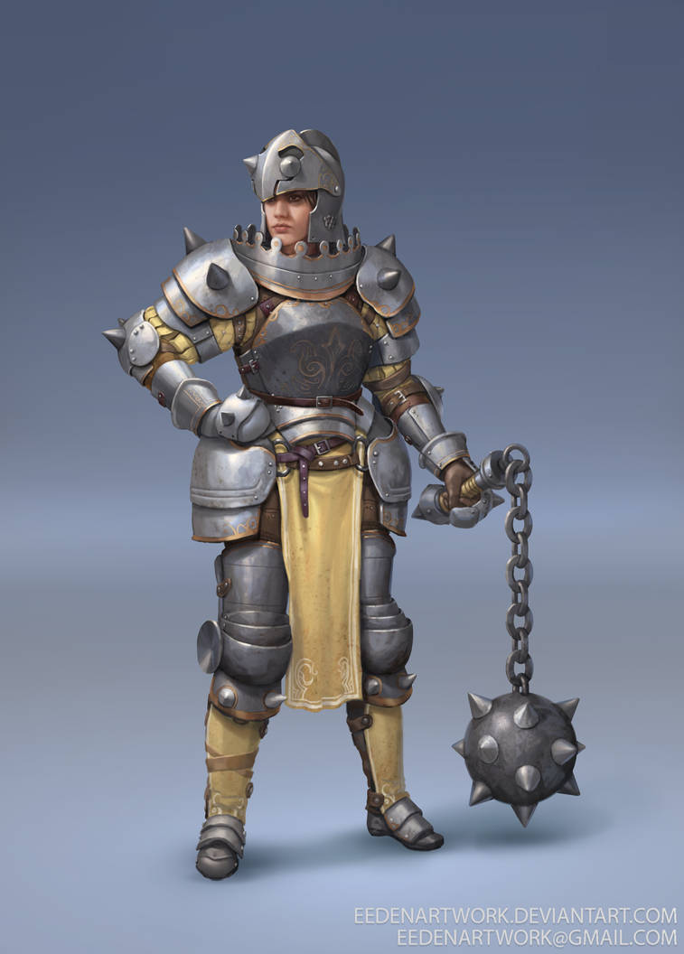 Heavy Armour Knight by Eedenartwork on DeviantArt