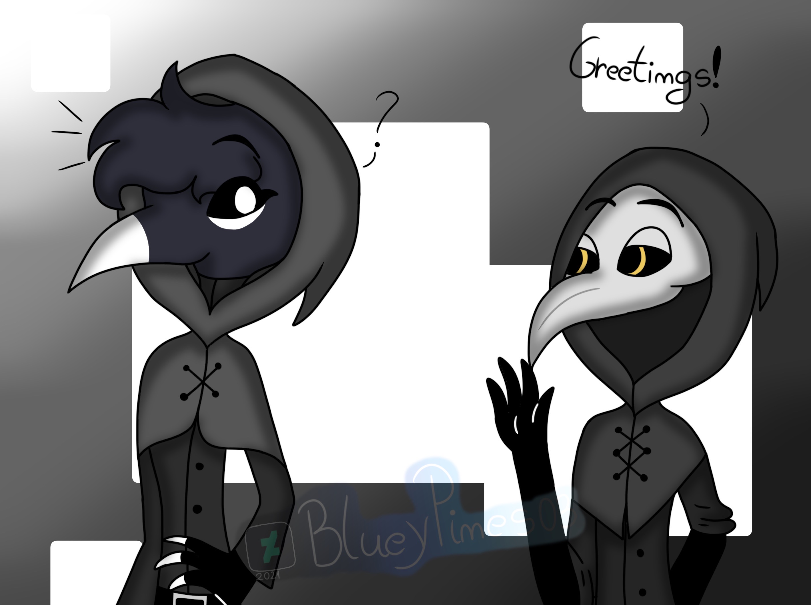 SCP-035, SCP-079 and SCP-049 by DocteurTemps on DeviantArt