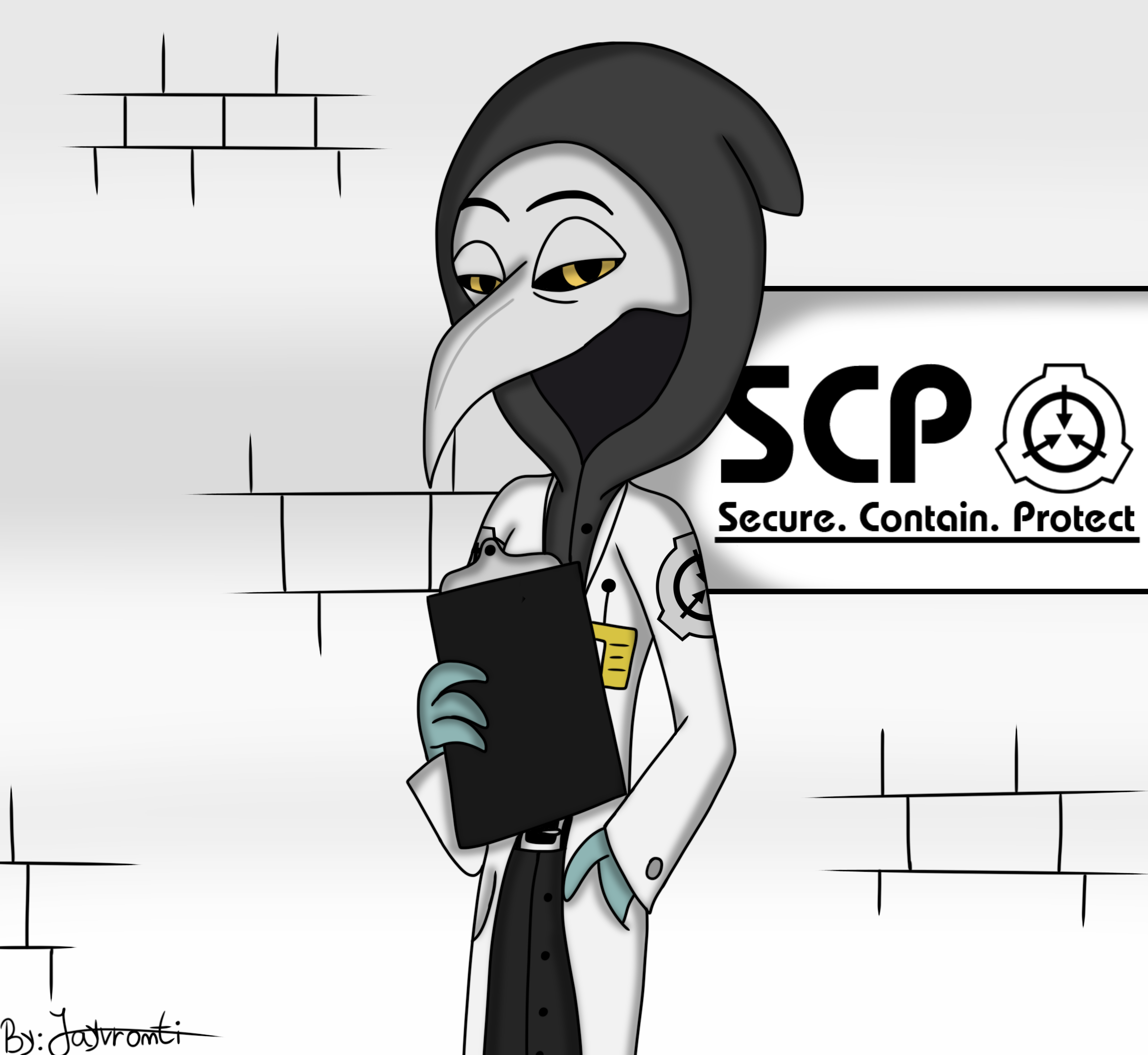 Scp-049 as an scp researcher(AU) by Jayvronti on DeviantArt