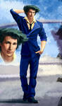 Spike Spiegel (wip) by Feael