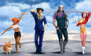 Cowboy bebop crew (wip) by Feael