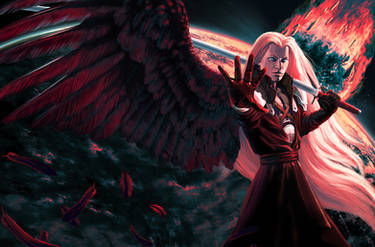 Sephiroth. One winged angel.