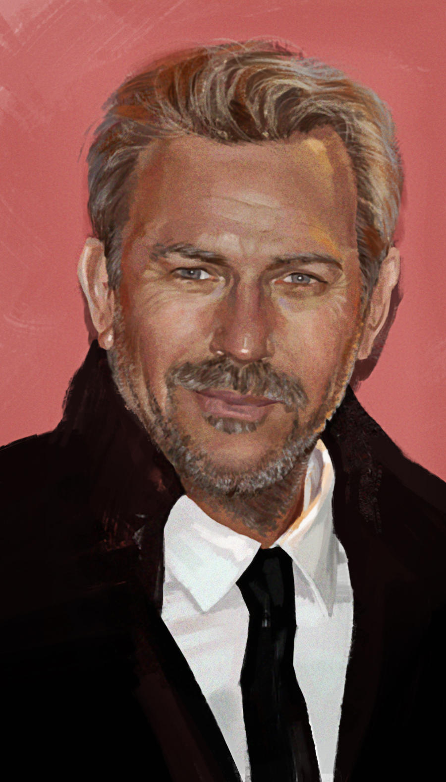 Kevin Costner by Feael