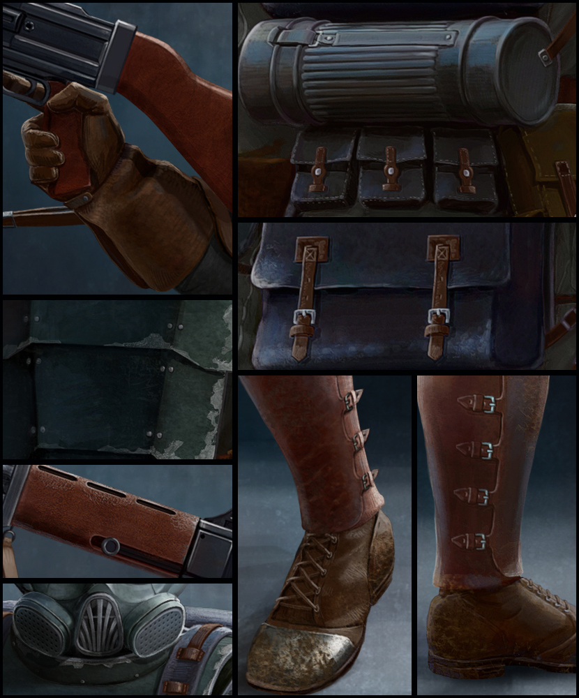 My fist concept art. 2017 (details) by Feael